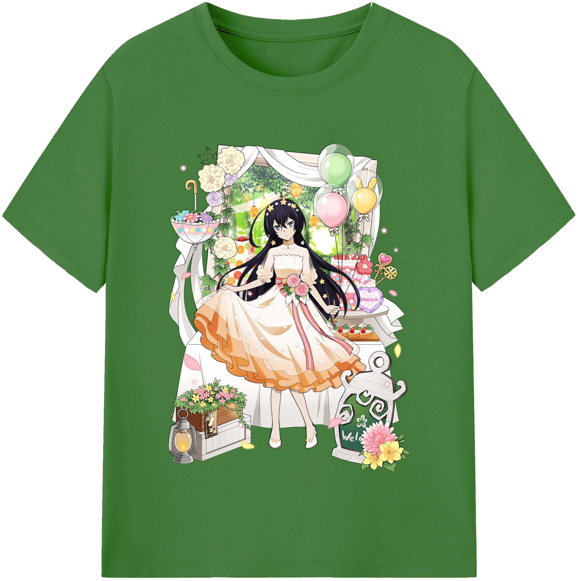 （画像用） 文豪ストレイドッグス Bungo Stray Dogs レディースカジュアルプリントTシャツ（綿100％）